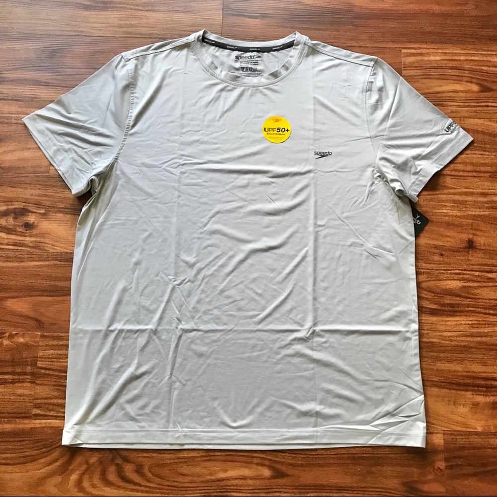NWT Men’s Speedo UPF Swim Shirt